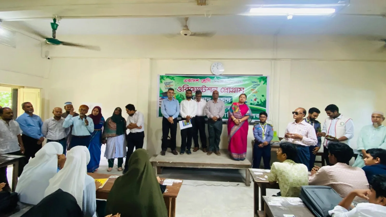 নিজামপুর সরকারি কলেজে ২০২৬–২৭ শিক্ষাবর্ষের নবীন শিক্ষার্থীদের নিয়ে আয়োজিত হলো এক প্রাণবন্ত অরিয়েন্টেশন প্রোগ্রাম।